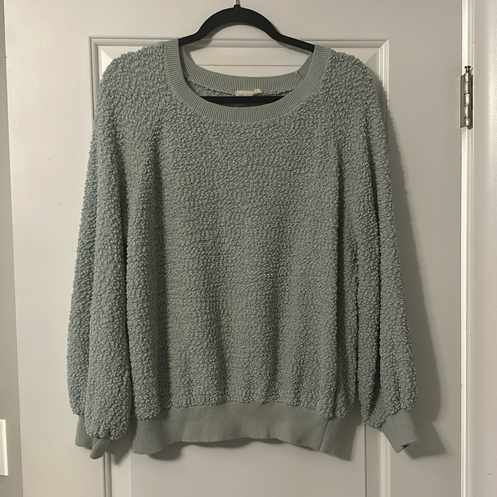 Super cute, teal sweater